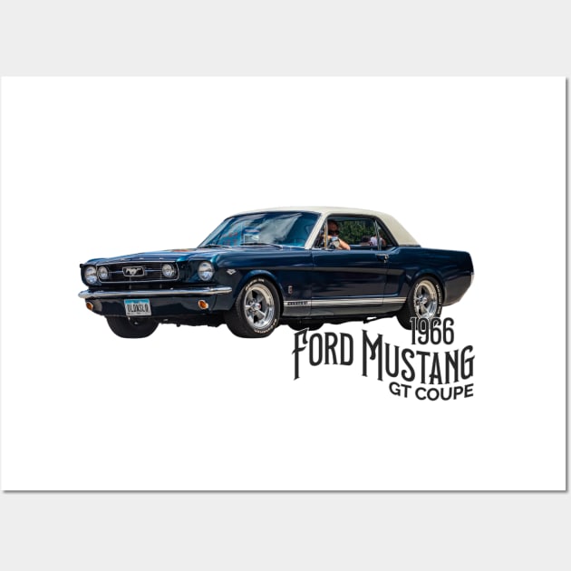 1966 Ford Mustang GT Coupe Wall Art by Gestalt Imagery